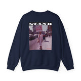 STAND - WHITE UNISEX SWEAT SHIRT