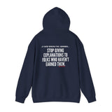 EXPLANATION UNISEX HOODIE