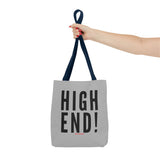 HIGH END BLACK TOTE BAG