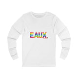 EAUX  RAINBOW UNISEX LONG SLEEVE T-SHIRTS