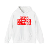 ALLBLOCKSMATTER_Red UNISEX HOODIE