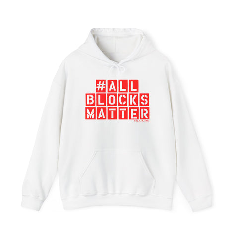 ALLBLOCKSMATTER_Red UNISEX HOODIE