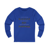 BLACK WOMAN RAINBOW UNISEX LONG SLEEVE T-SHIRT