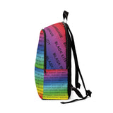 BLACK MAGIC RAINBOW BLACK  BOOKBAG
