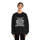 HELP THEM PACK UNISEX SWEATSHIRT