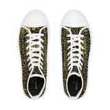 EAUX - GOLD HI-TOP SNEAKERS WHITE - SOLE