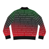 BLACK MAGIC - RBG AOP WOMEN'S BOMBER JACKET