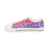 Colorful Graphic Low Top Sneakers for Trendy Men