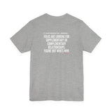 FIGURE OUT UNISEX   SHORT SLEEVE T-SHIRT
