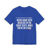 HECKLERS UNISEX SHORT SLEEVE T-SHIRT