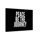 PEACE BE THE JOURNEY WHITE CANVAS ART