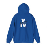 V EAUX IV - WHITE W/ BLACK EAUX UNISEX HOODIE