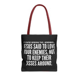 JESUS SAID TOTE BAG