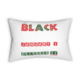 FRIENDLY REMINDER LUMBAR PILLOW