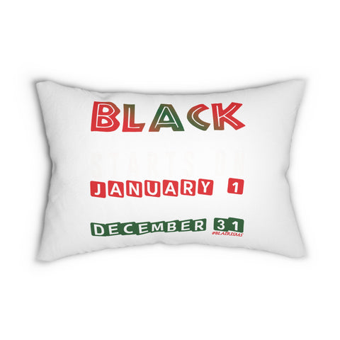 FRIENDLY REMINDER LUMBAR PILLOW