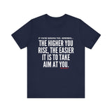TAKE AIM UNISEX SHORT SLEEVE T-SHIRT