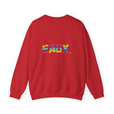 EAUX  RAINBOW UNISEX SWEATSHIRTS