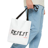 RESIST - WHITE TOTE BAG