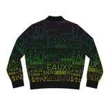 EAUX ALLOVER - MARDI GRAS AOP WOMEN'S BOMBER JACKET