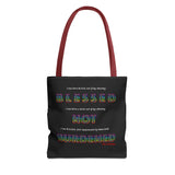 BLACK MAN RAINBOW TOTE BAG