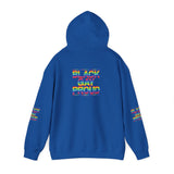 BLACK GAY PROUD UNISEX HOODIE