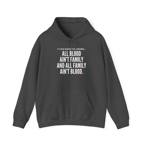 ALL BLOOD UNISEX HOODIE