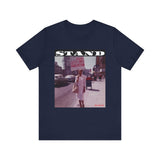 STAND - WHITE UNISEX SHORT SLEEVE T-SHIRT