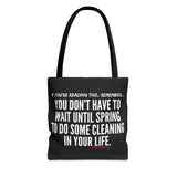 SPRING CLEANING TOTE BAG