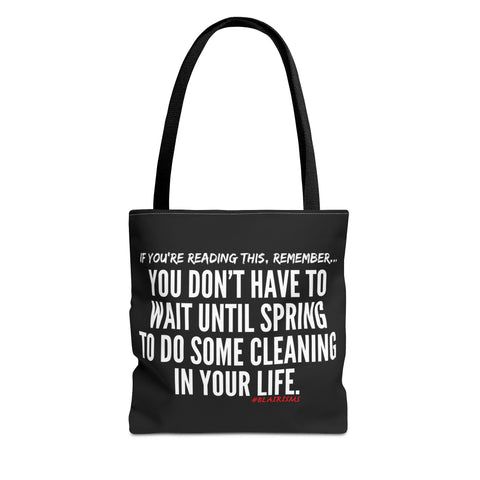 SPRING CLEANING TOTE BAG