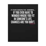 WHERE YOU FIT CANVAS ART