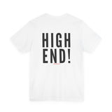 HIGH END BLACK UNISEX SHORT SLEEVE T-SHIRTS