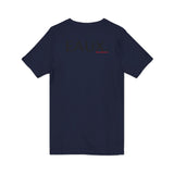 EAUX BLACK UNISEX V-NECK T-SHIRTS