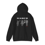 MARCH - WHITE UNISEX HOODIE