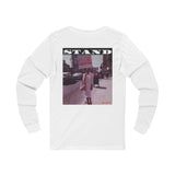 STAND - WHITE UNISEX LONG SLEEVE T-SHIRT