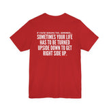 UPSIDE DOWN UNISEX SHORT SLEEVE T SHIRTS