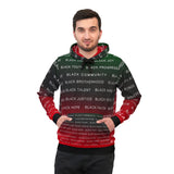BLACK MAGIC - RBG AOP PULLOVER HOODIE