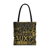 EAUX - GOLD TOTE BAG