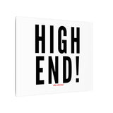 HIGH END BLACK CANVAS ART