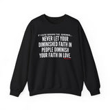 DIMINISHED FAITH UNISEX SWEATSHIRT