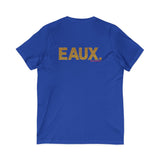 EAUX GOLD UNISEX V-NECK T-SHIRTS
