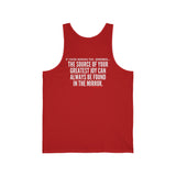 VALLEY UNISEX TANK TOP