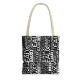 EAUX WHITE TOTE BAG