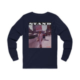 STAND - WHITE UNISEX LONG SLEEVE T-SHIRT