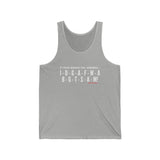 IDGAF UNISEX TANK TOP