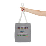 BLACK WOMAN RAINBOW TOTE BAG