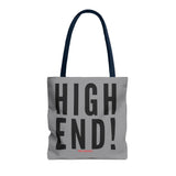 HIGH END BLACK TOTE BAG