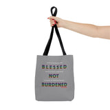 BLACK WOMAN RAINBOW TOTE BAG