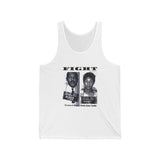 FIGHT - WHITE UNISEX TANK TOP