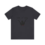 LOOK AT GAWD WHITE UNISEX SHORT SLEEVE