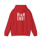 HIGH END WHITE UNISEX HOODIE